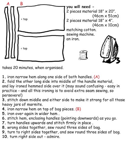 How to make the bag