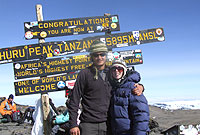 Elfyn Henderson a Siwan Davies