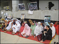 متاثرین کا احتجاج