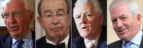 Sir David Walker, Lord Levene, Lord McFall, Charlie McCreevy