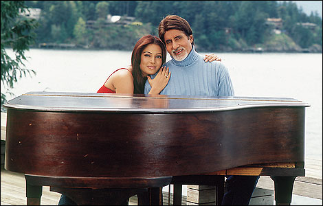 Bipasha Basu & amitabh Bachchan