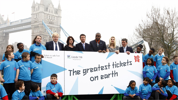 Olympic ticket sales account for a quarter of Locog's budget. Photo: PA