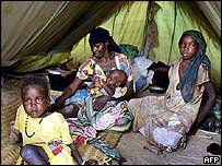 Refugiadas sudanesas