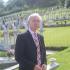 John Humphrys in Aberfan Cemetary
