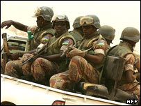 نیروهای حافظ صلح اتحادیه آفریقا در دارفور