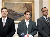 Zástupci vládní koalice