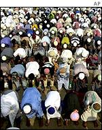 Islâmicos unidos em uma só comunidade