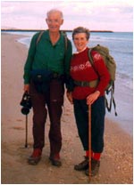 Journey's end - Jim and Jackie Buck arrive at Marseillan in the Languedoc