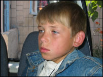 Безпритульний хлопчик Сашко 