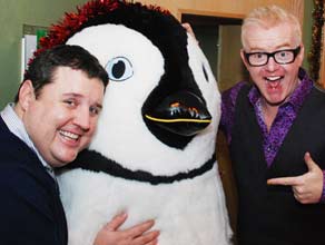 Watch Peter Kay as he co-hosts the show!