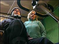 Ali Johnson at clinic