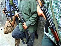 Pistoleiros palestinos costumam atuar na área do ataque