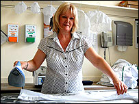 Jacqueline Hand, Housekeeper for Nottingham Council House