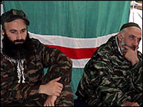 Aslan Mashadov ve Şamil Basayev