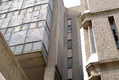 Detail: The Tricorn Centre due for demolition