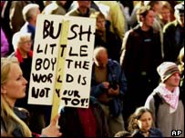 Ambientalistas criticam políticas de Bush