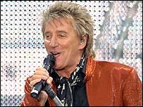 Rod Stewart at Portman Road