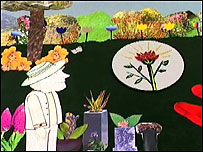 Still frame from The Everlasting Rose