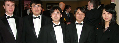 Ctrl+D development team at the Baftas