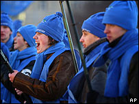 هواداران ويکتور يانوکويچ