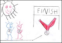 Charlotte's original drawing