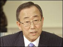 UN Secretary-General, Ban Ki-moon 