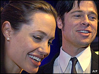 Angelina Jolie và Brad Pitt 