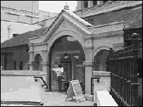 Entrance to Malvern Winter Gardens
