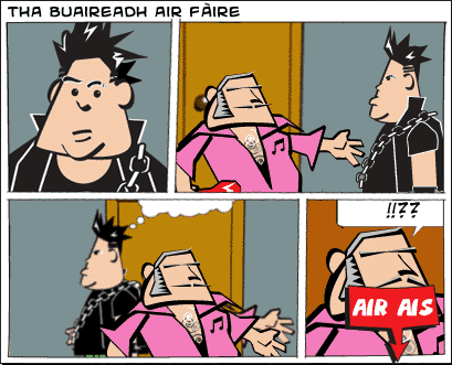 Tha buaireadh air fàire