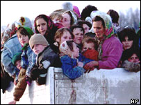 Savaş sırasında Bosna'yı terketmek zorunda kalan Müslümanlar