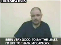 Alan, um dos reféns capturados