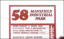 Mansfield industrial park