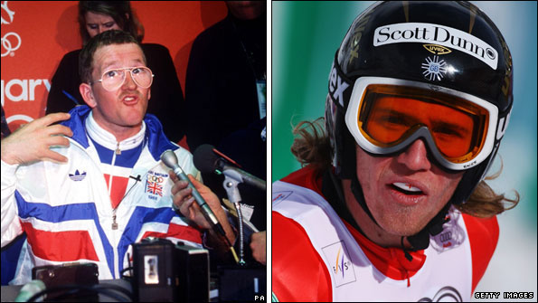 Eddie the Eagle and Ed Drake