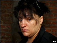 Christiane Granziero, mãe de Stacy Lemmens (AP/Alain Sprimont)