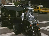 Funeral em Harley Davidson