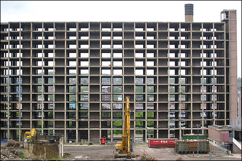 Park Hill - refurbishment, April 2009