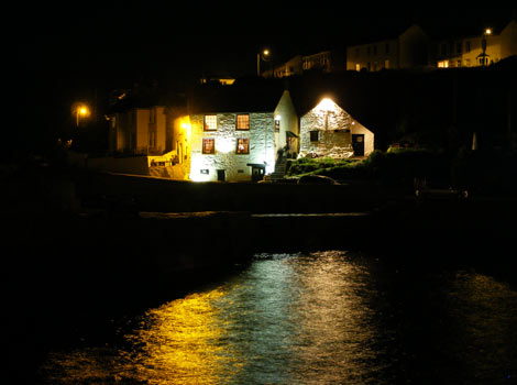 The Ship Inn at night by Stephen Tolley