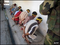 بازداشت شدگان در عملیات بعقوبه ژوئن 2007