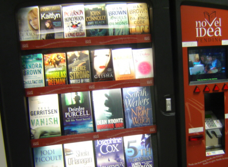 Book vending machine
