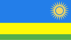 Rwanda flag 