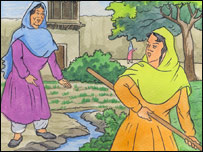 ګل مکۍ او عابده