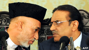 حامد کرزی و آصف علی زرداری