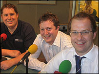 BBC Radio Sheffield Football Heaven presenters