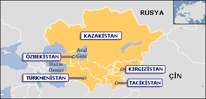 Orta Asya cumhuriyetleri