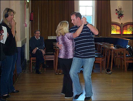 Andy Whittaker dancing