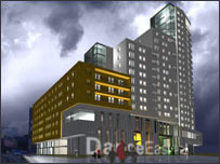 Artist's impression of the DanceEast dancehouse