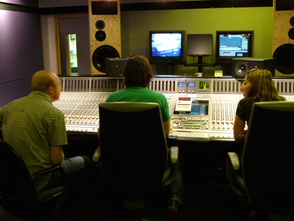Maida Vale Studio 3 control room