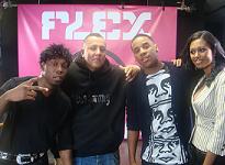 Dizzee, Semtex, Rachel & Reggie after a hard days graft.