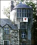 Plas Pen y Bryn - lle cafodd Gwenllian merch Llywelyn ei geni