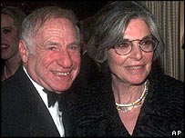 این بینکرافٹ اور ان کے شوہر میل بروکس